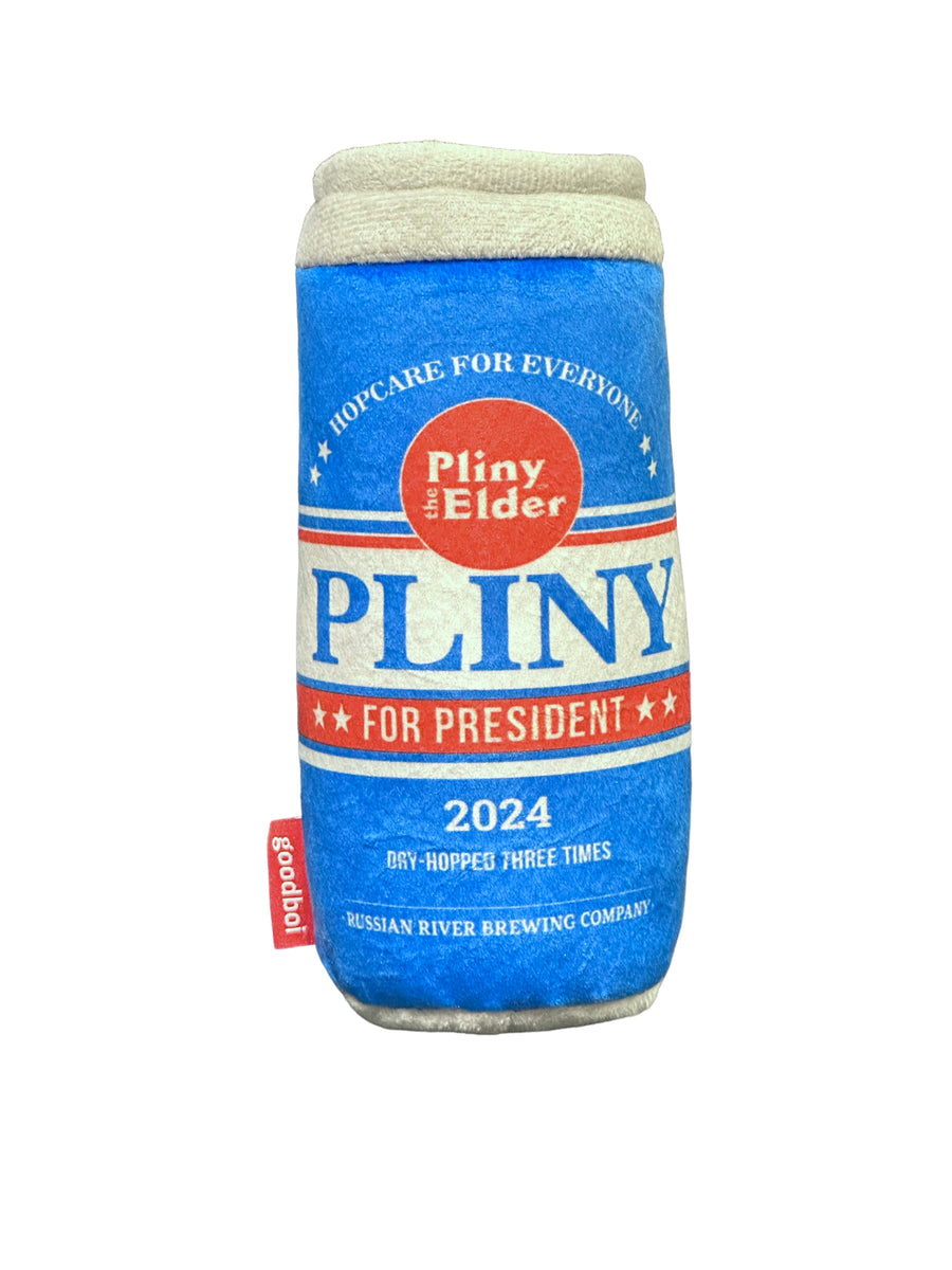 Pliny for President 2024 Dog Toy Russian River Brewing Company