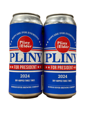 CANS Pliny for President 2024 IPA 12 pk Case *SHIPPING IN CA ONLY*