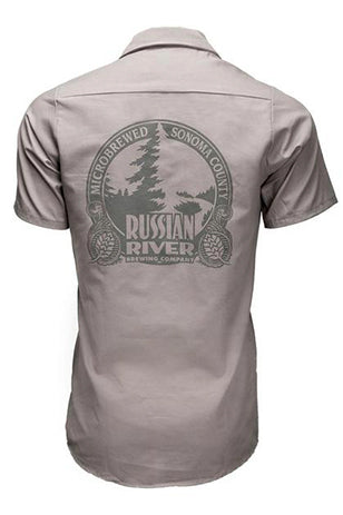 RRBC Work Shirt - Gray with Embroidered Detail
