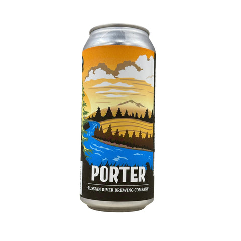 CANS Russian River Porter- 12pk Case *SHIPPING IN CA ONLY*