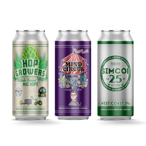 CANS Mind Circus / Simoce 25 / HGTS: Mac Hops 12pk Case *SHIPPING IN CA ONLY*