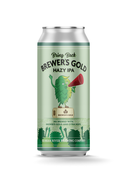 CANS Bring Back Brewers Gold Hazy IPA 12pk Case *SHIPPING IN CA ONLY*