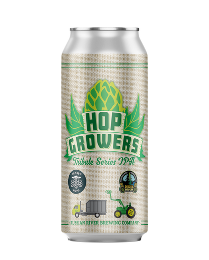 CANS Hop Grower's Tribute Series IPA: Perrault 12pk Case *SHIPPING IN CA ONLY*