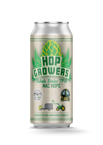 CANS Hop Grower's Tribute Series: Mac Hops 12pk Case *SHIPPING IN CA ONLY*