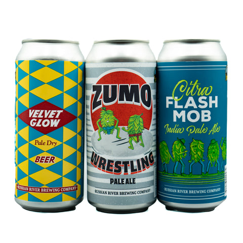 Zumo Wrestling/Citra Flash Mob IPA/Velvet Glow 16 pk Case *SHIPPING IN CA ONLY*