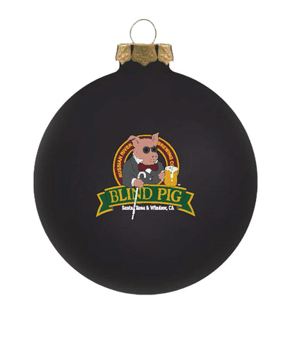 Blind Pig Holiday Ornament