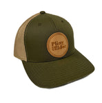 Pliny the Elder Wood Logo Trucker Hat